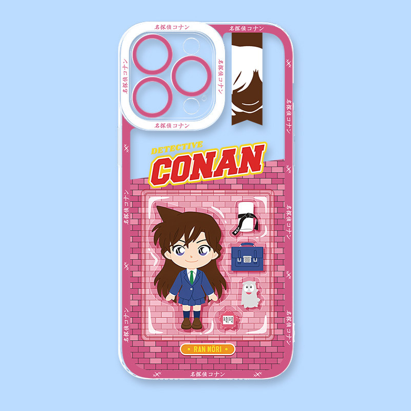 名偵探柯南天使眼透明防摔軟殼