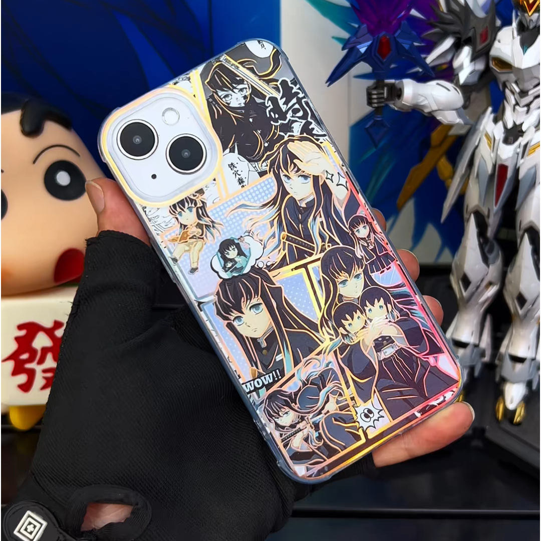 鬼滅之刃極光金防摔手機殼-ZUIHANG SHOP