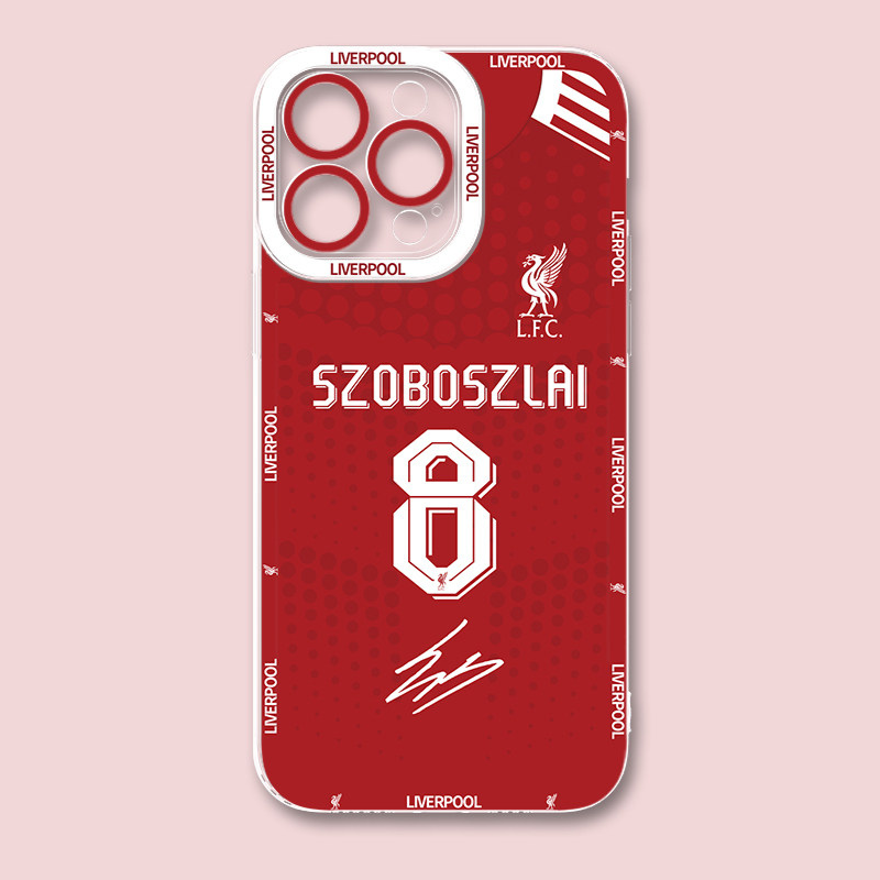 足球俱樂部天使眼透明防摔軟殼