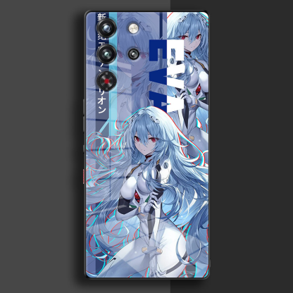 紅魔新世紀福音戰士EVA鋼化玻璃手機殼