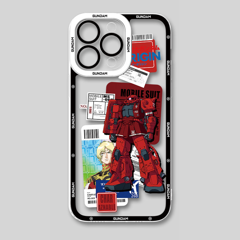 機動戰士鋼彈天使眼透明防摔軟殼