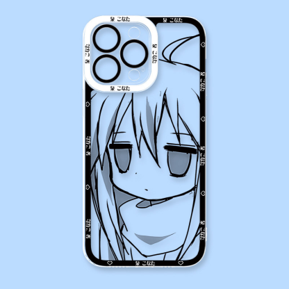 幸运星天使眼透明手機殼