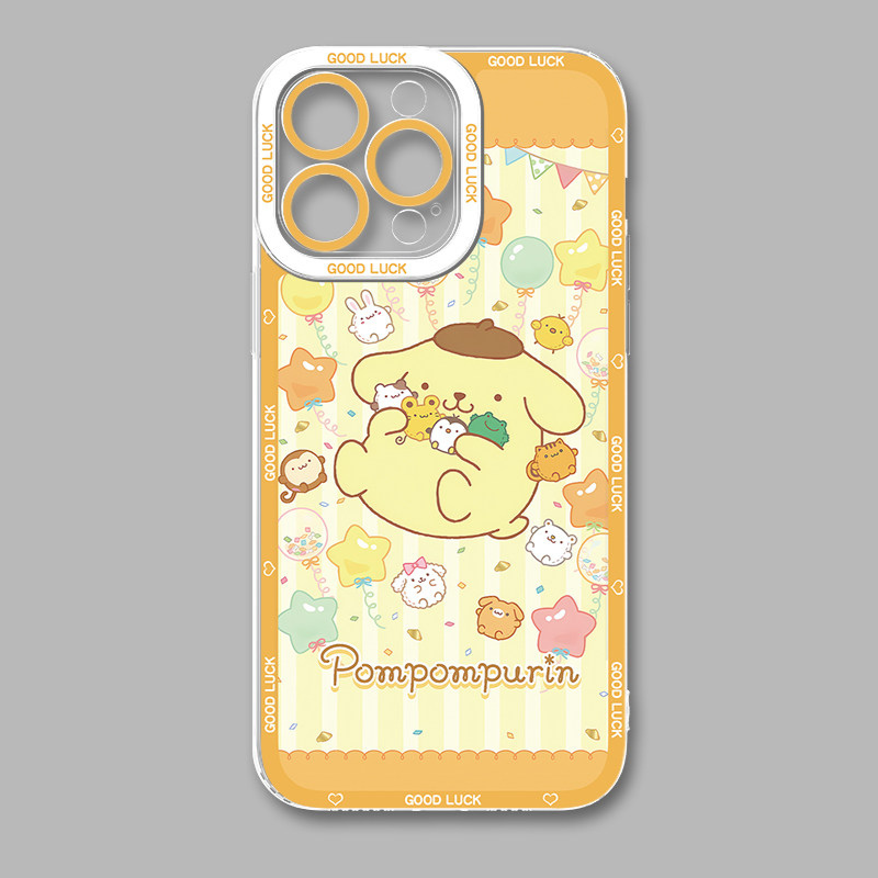 三麗鷗佈丁狗天使眼透明手機殼