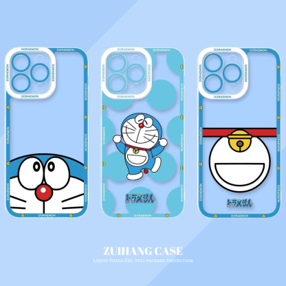 哆啦A夢天使眼透明防摔軟殼-ZUIHANG SHOP