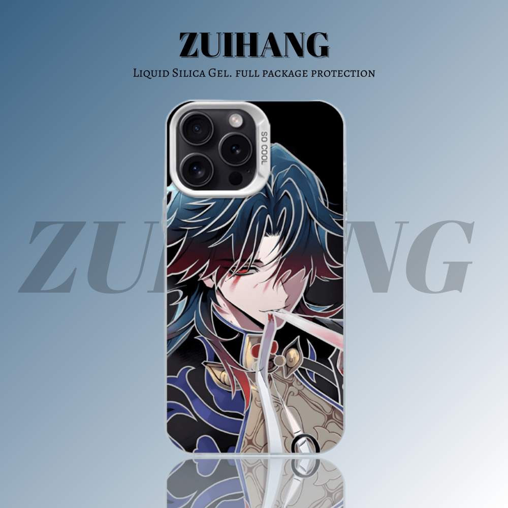 崩壞:星穹鐵道彩銀線條漸變防摔手機殼-ZUIHANG SHOP