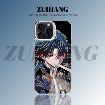 崩壞:星穹鐵道彩銀線條漸變防摔手機殼-ZUIHANG SHOP