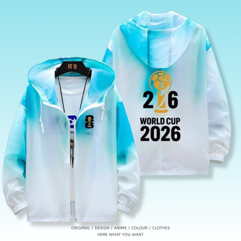 2026世界盃 全機能抗UV涼感漸變防曬外套