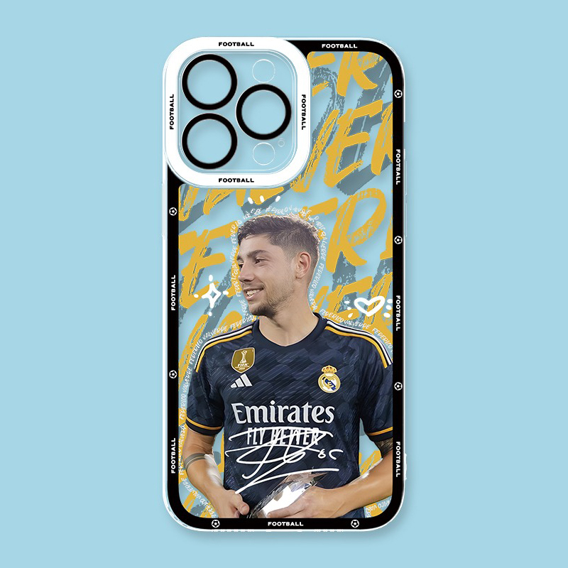 足球明星天使眼透明防摔軟殼-ZUIHANG SHOP