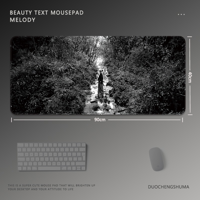 黑白動漫 主題桌墊 布質滑鼠墊-ZUIHANG SHOP