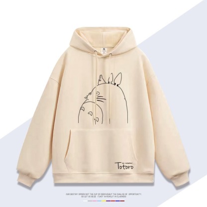 宮崎駿龍貓 2025秋冬新款 親子情侶裝連帽衛衣