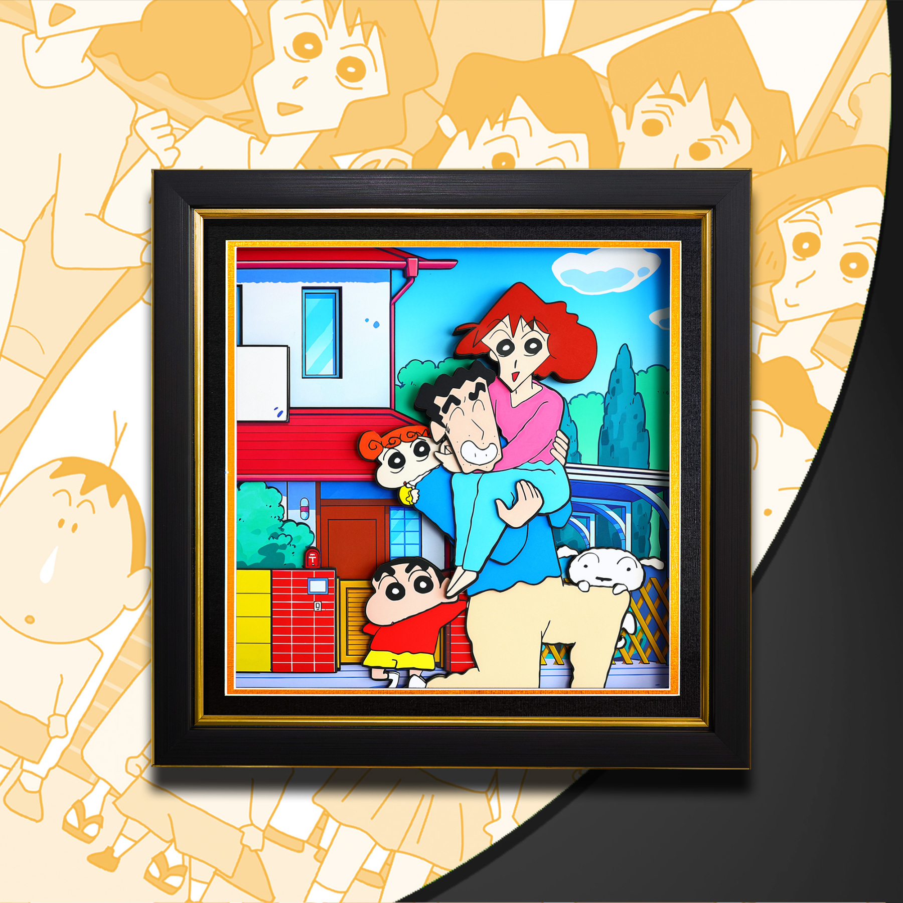 蠟筆小新 3D立體畫-ZUIHANG SHOP