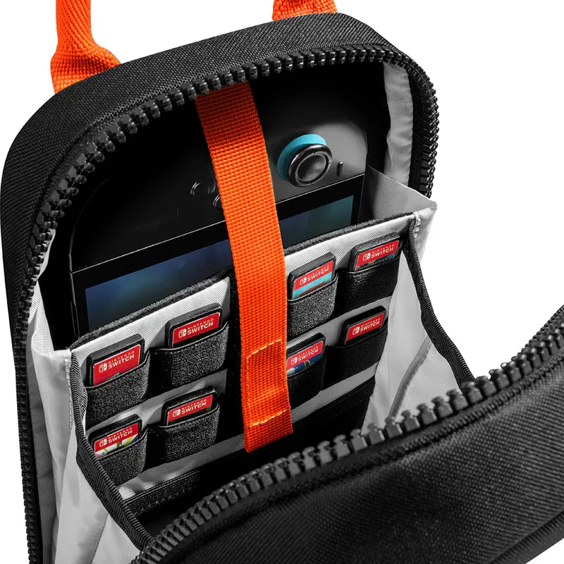 Tomtoc 玩家首選二代 Switch 2 旅行包，黑