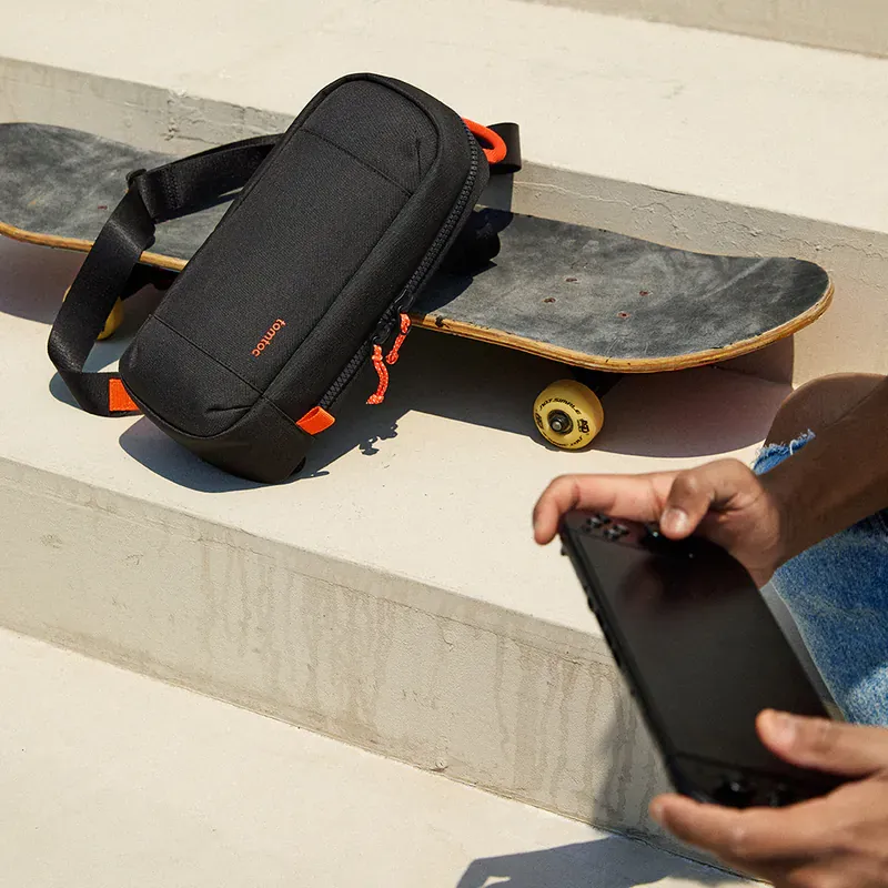 Tomtoc 玩家首選二代 Switch 2 旅行包，黑