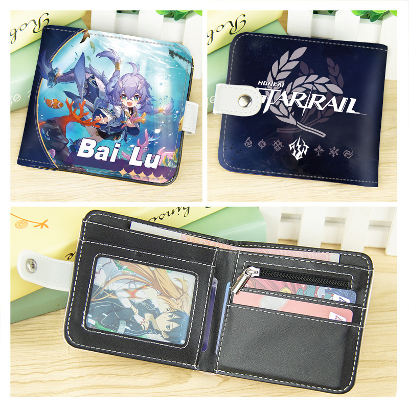 星穹鐵道Q版動漫周邊pu皮革短錢包-ZUIHANG SHOP