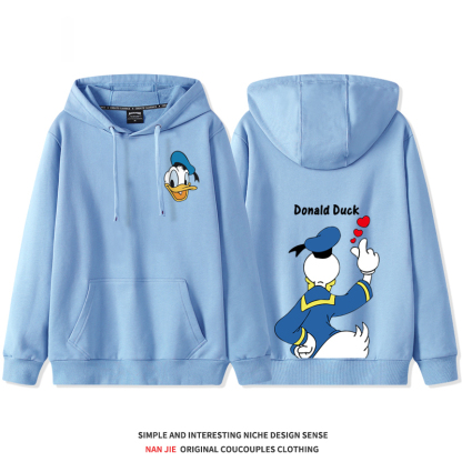 迪士尼 2025秋冬新款 親子情侶裝連帽衛衣