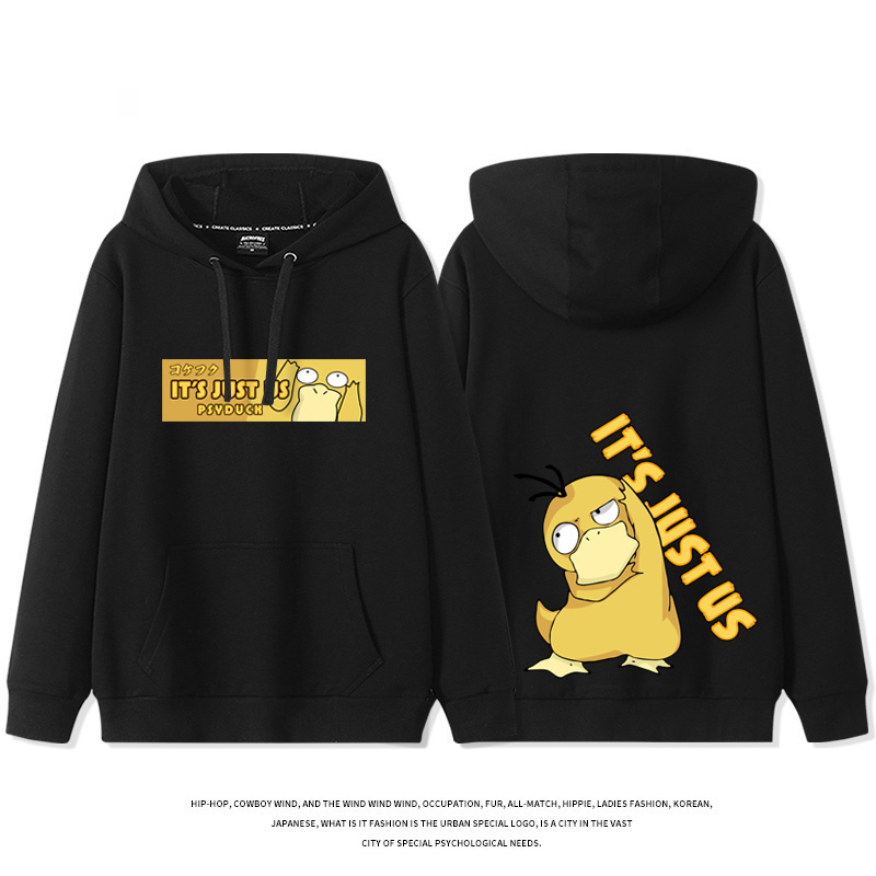 皮卡丘聯名 2025秋冬新款 親子情侶裝連帽衛衣