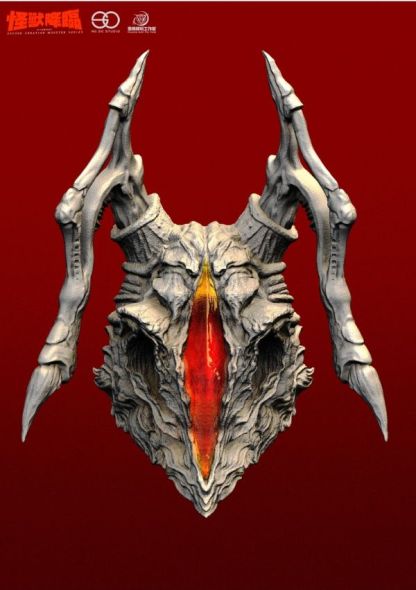 【預購】乘風工作室 怪獸降臨50再造怪獸系列 《宇宙暴龍祖頓》GK白膜