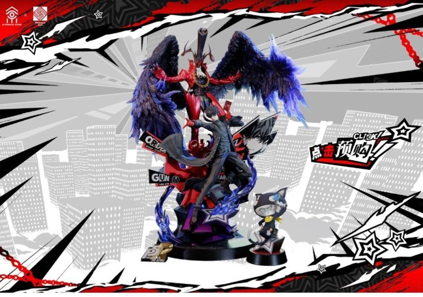 【預購】餘震Aftershock×婓波Fibonacci Studio 女神異聞錄P5R-雨宮蓮&亞森-ZUIHANG SHOP