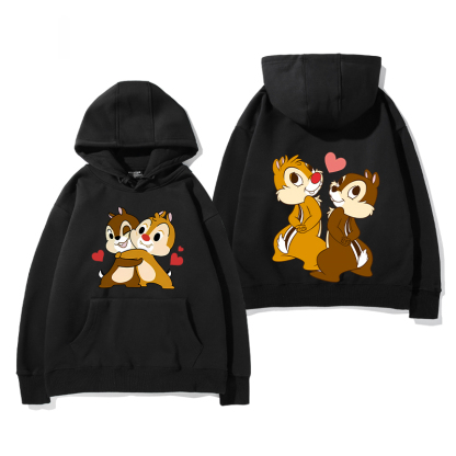 奇奇和蒂蒂新款 親子情侶男女款連帽衛衣-ZUIHANG SHOP