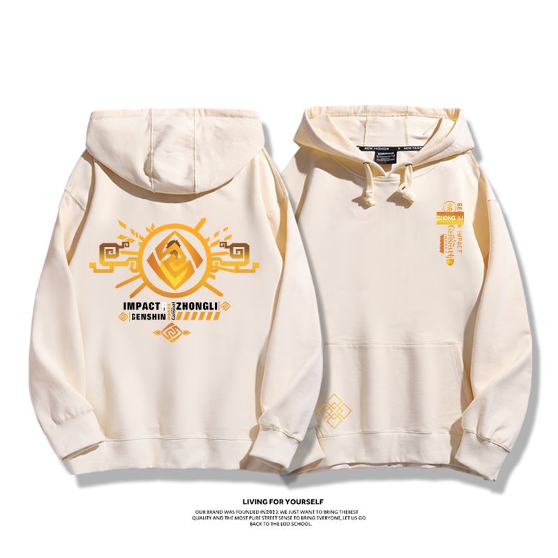 原神鐘離新款 親子情侶男女款連帽衛衣-ZUIHANG SHOP