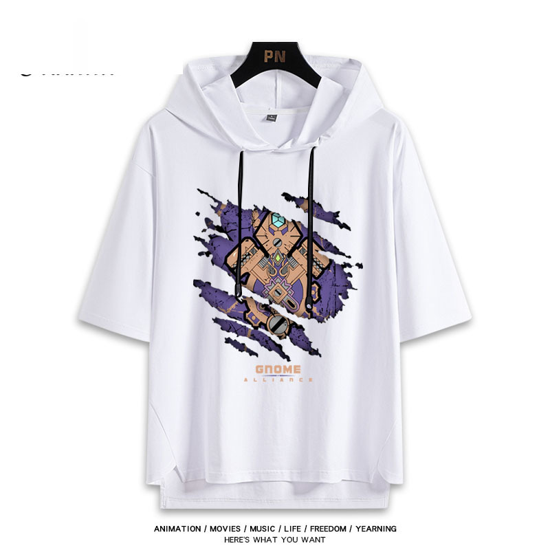 World of Warcraft 魔獸世界 連帽短袖T恤-ZUIHANG SHOP