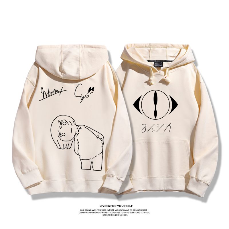 夜鹿yorushika新款 親子情侶男女款連帽衛衣-ZUIHANG SHOP