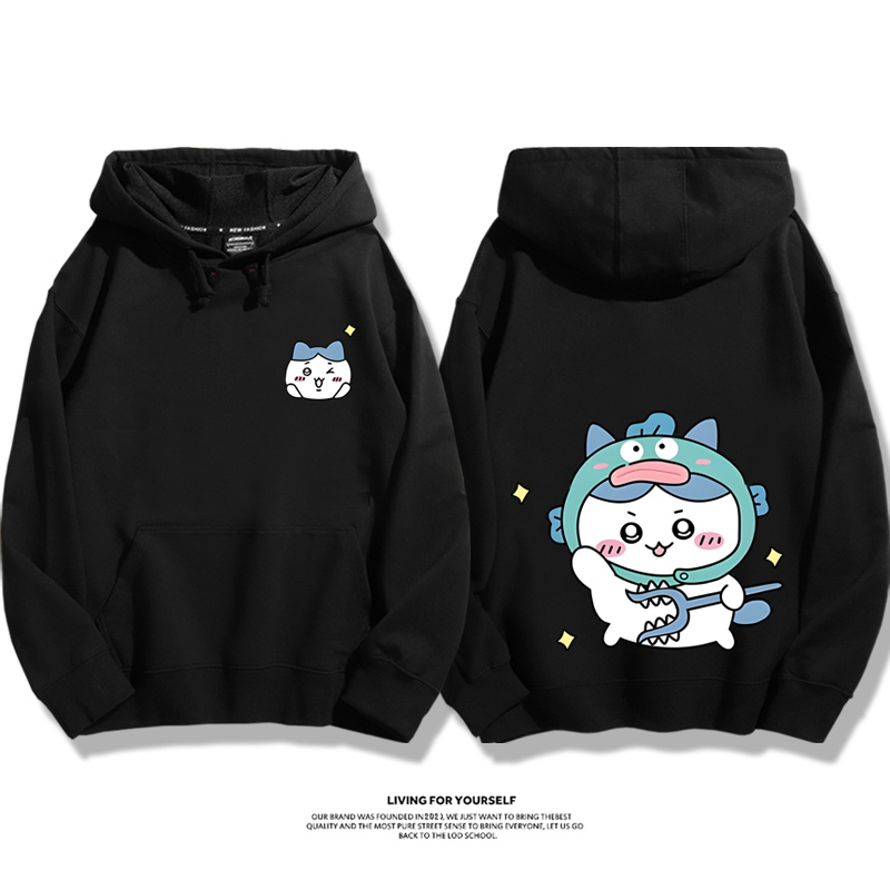 Chiikawa新款 親子情侶男女款連帽衛衣