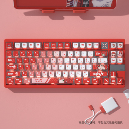 孤獨搖滾喜多鬱代四面透布丁鍵帽PBT熱昇華美加獅wooting-ZUIHANG SHOP