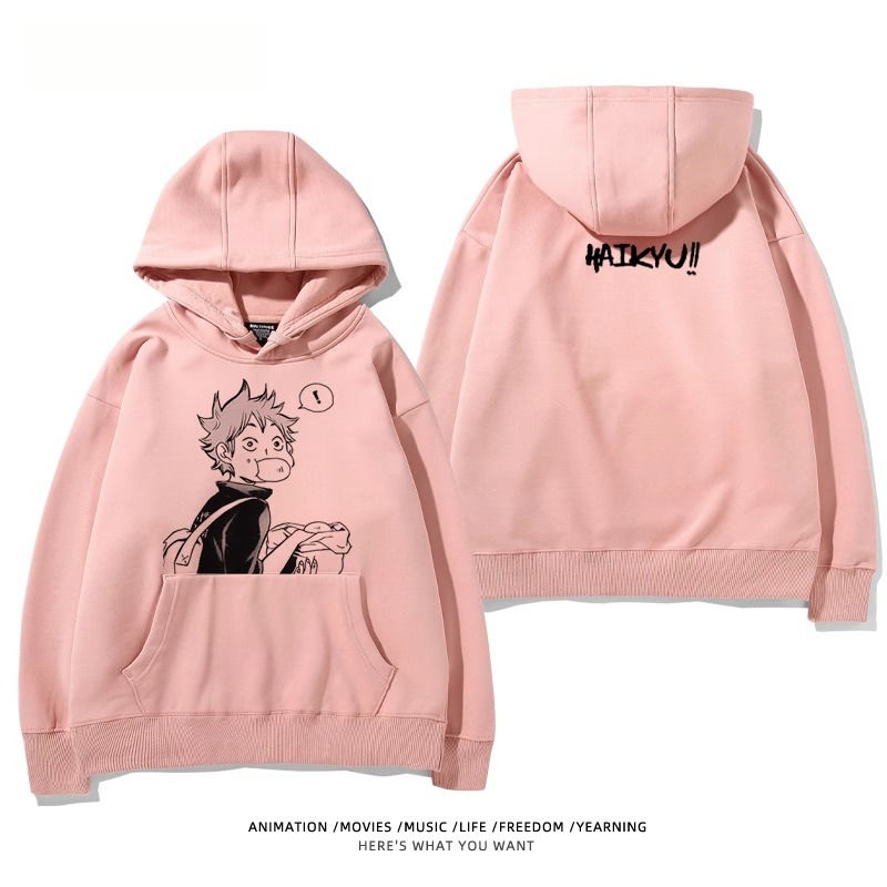 排球少年新款 親子情侶男女款連帽衛衣-ZUIHANG SHOP