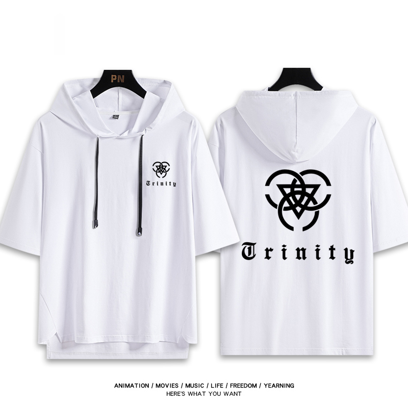 蔚藍檔案 鬼方佳代子 連帽短袖T恤-ZUIHANG SHOP