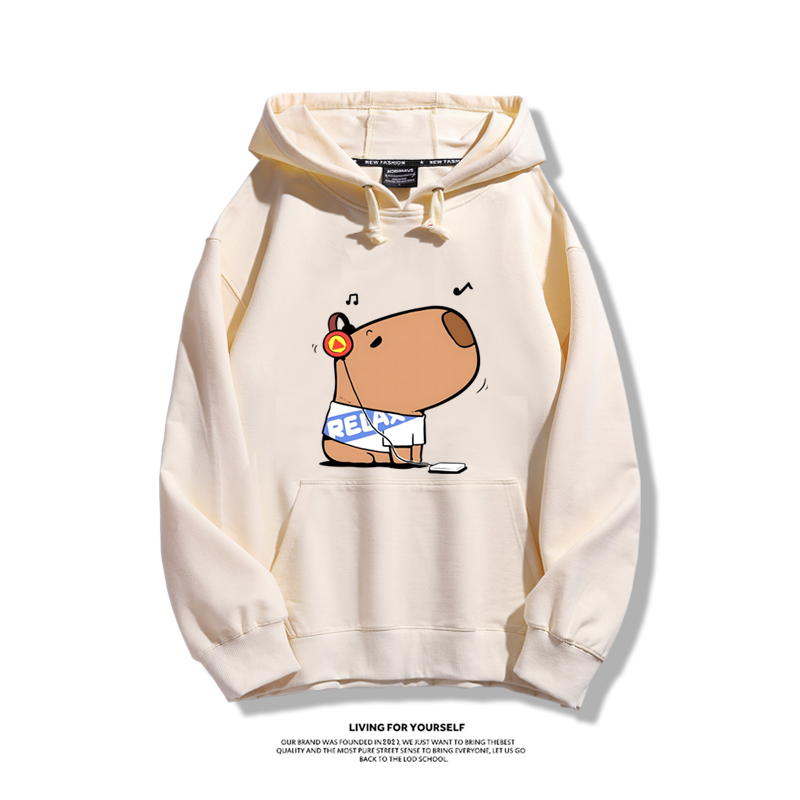 卡皮巴拉新款 親子情侶男女款連帽衛衣-ZUIHANG SHOP