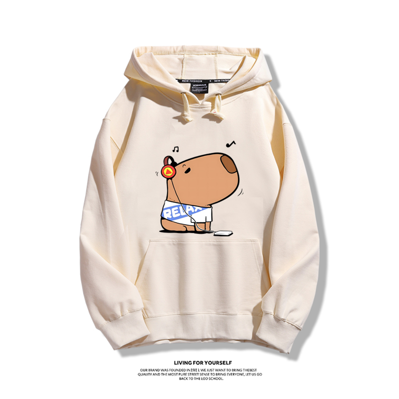 卡皮巴拉新款 親子情侶男女款連帽衛衣-ZUIHANG SHOP