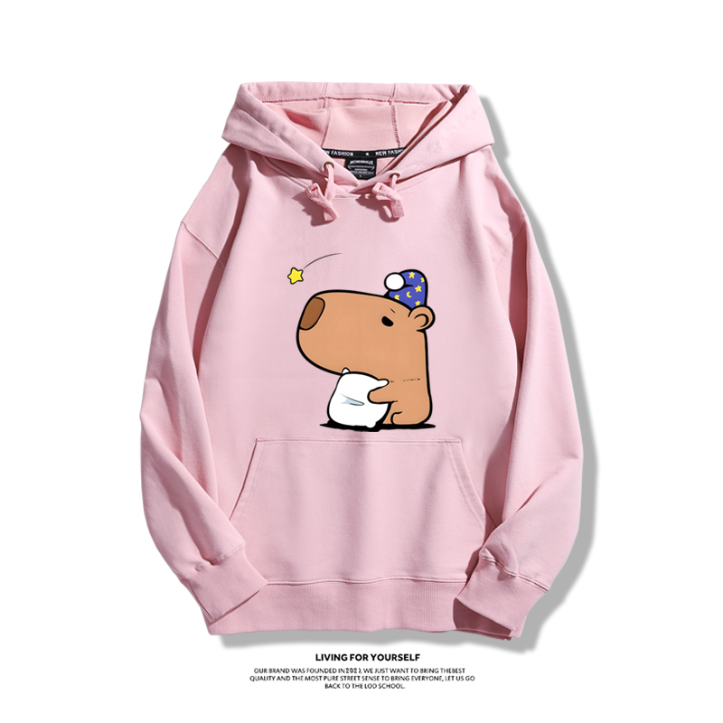 卡皮巴拉新款 親子情侶男女款連帽衛衣-ZUIHANG SHOP