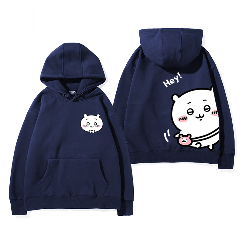 chiikawa 2025秋冬新款親子情侶裝連帽衛衣