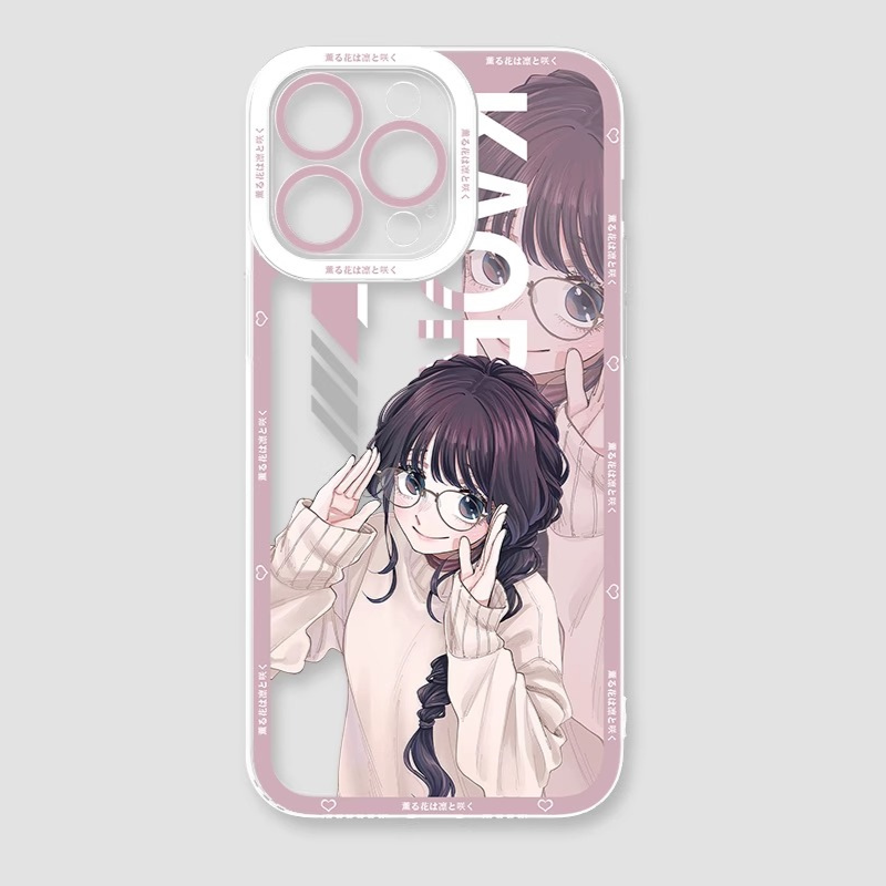 薰香花朵凜然綻放天使眼透明防摔軟殼-ZUIHANG SHOP