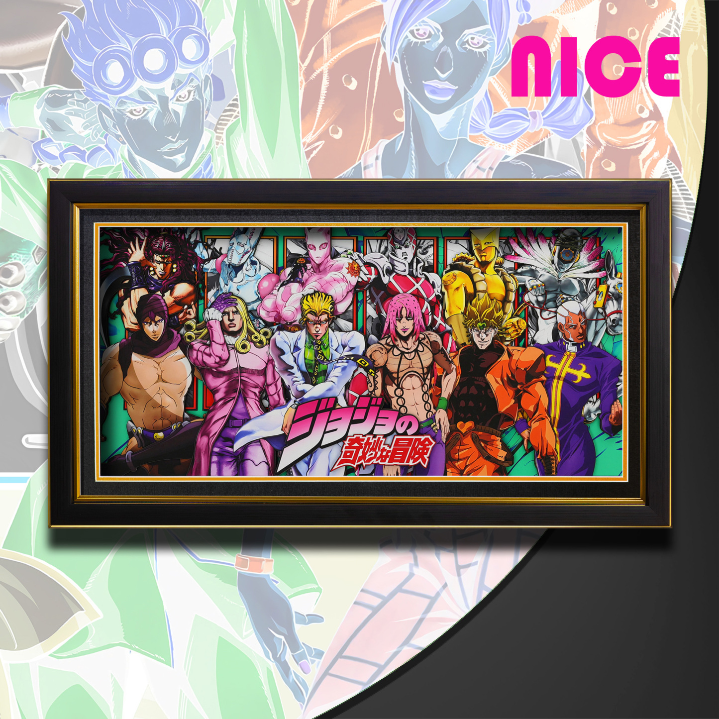 JOJO的奇妙冒險 3D立體畫-ZUIHANG SHOP