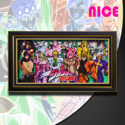 JOJO的奇妙冒險 3D立體畫-ZUIHANG SHOP