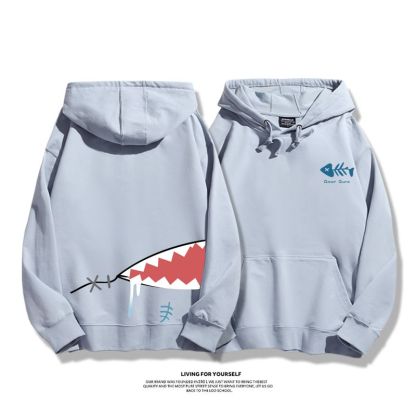 Gawr Gura 2025秋冬新款 親子情侶男女連帽衛衣-ZUIHANG SHOP