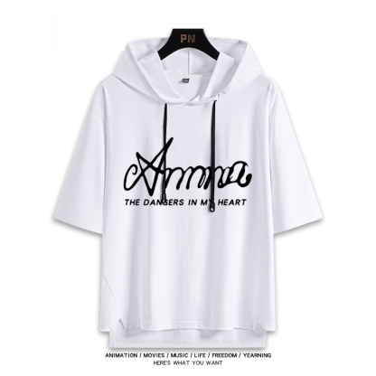 我心裏危險的東西 連帽短袖T恤-ZUIHANG SHOP