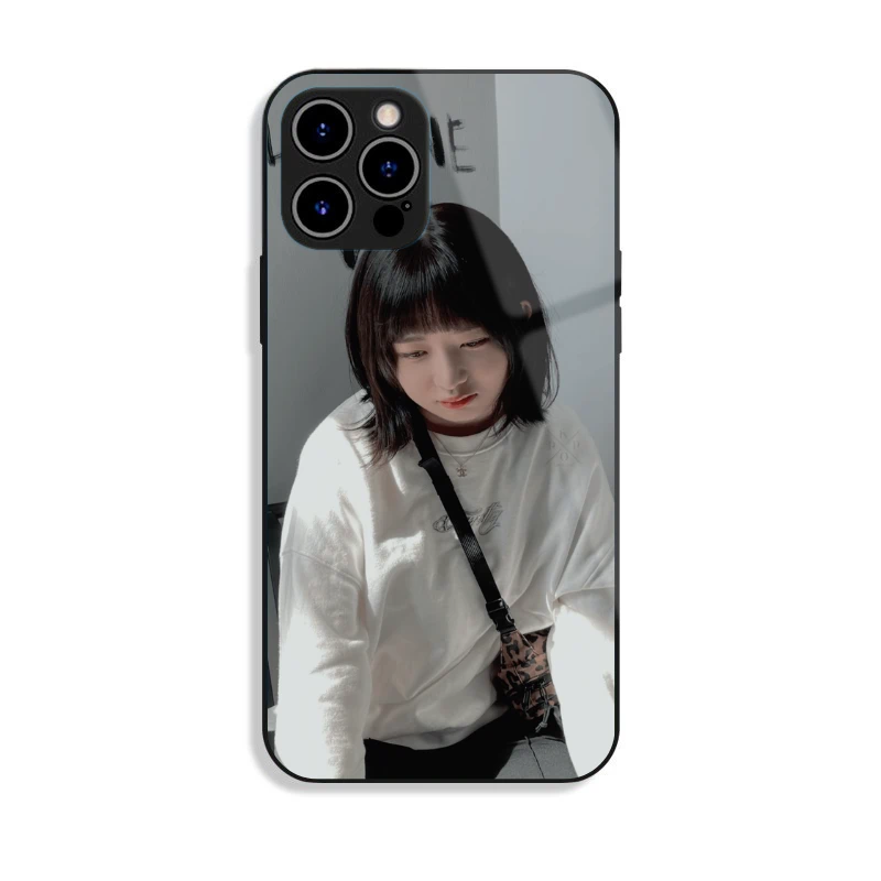 IVE 高清鋼化玻璃手機殼