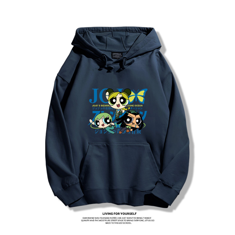 飛天小女警聯名新款 親子情侶男女款連帽衛衣-ZUIHANG SHOP