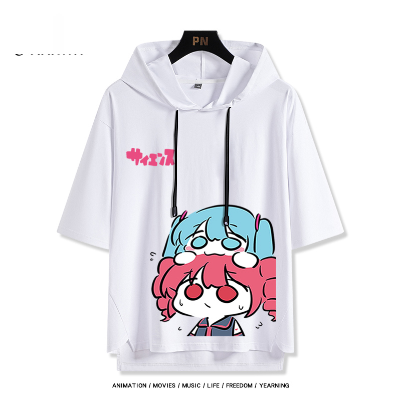 初音未來 連帽短袖T恤