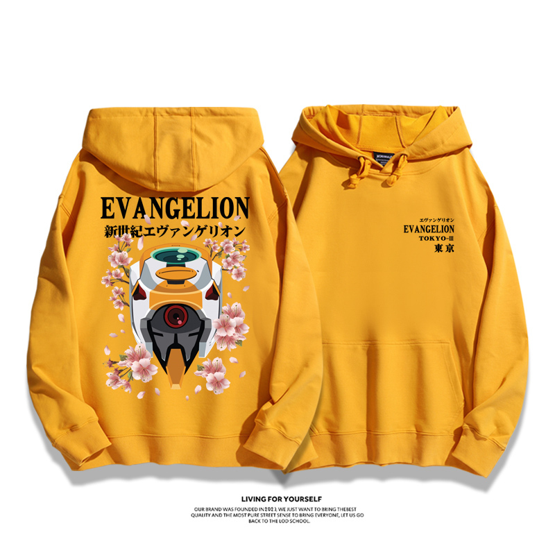 新世紀福音戰士新款 親子情侶男女款連帽衛衣-ZUIHANG SHOP