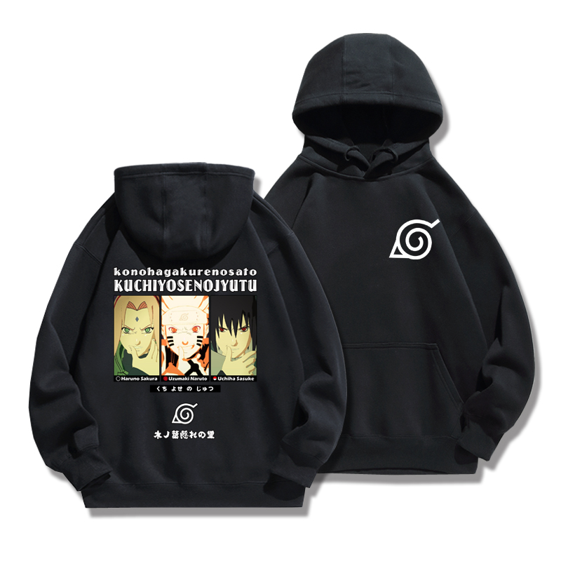 火影忍者新款 親子情侶男女款連帽衛衣-ZUIHANG SHOP
