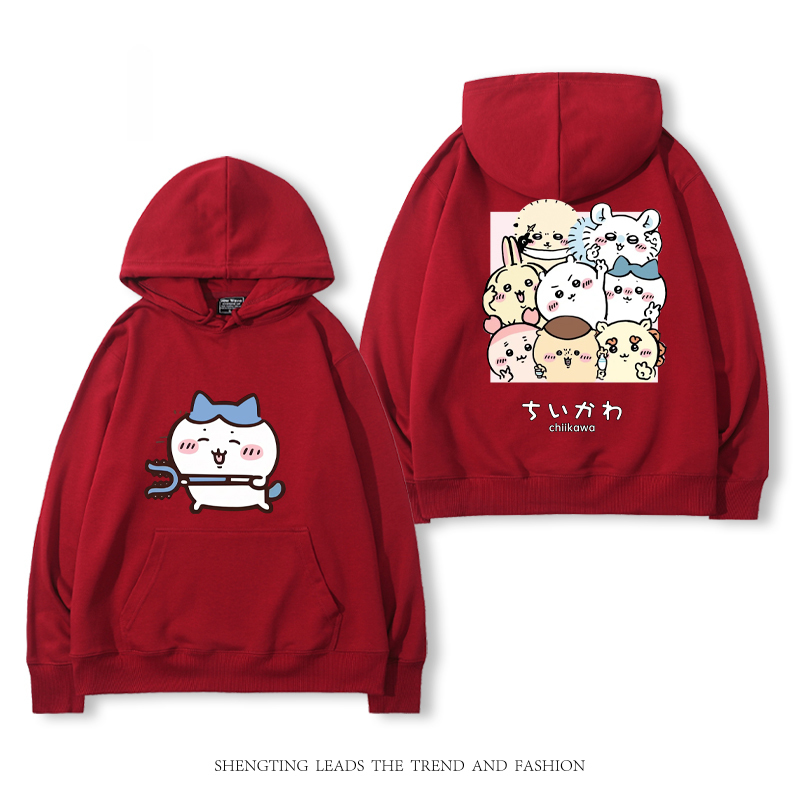 Chiikawa新款 親子情侶男女款連帽衛衣-ZUIHANG SHOP