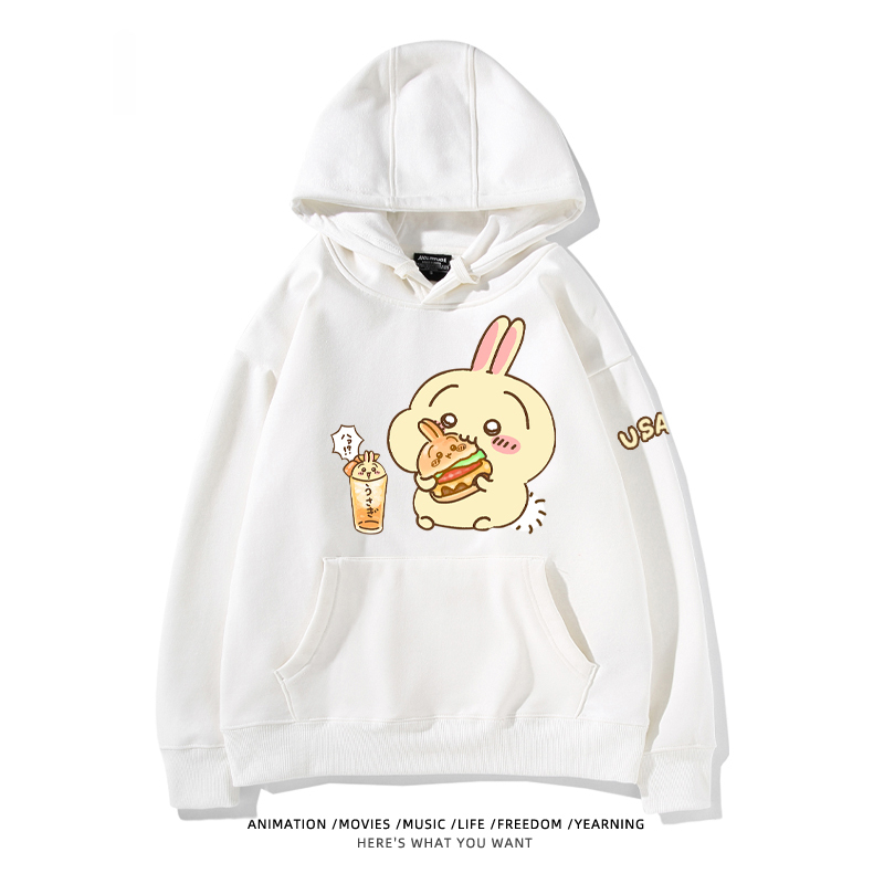 Chiikawa新款 親子情侶男女款連帽衛衣-ZUIHANG SHOP