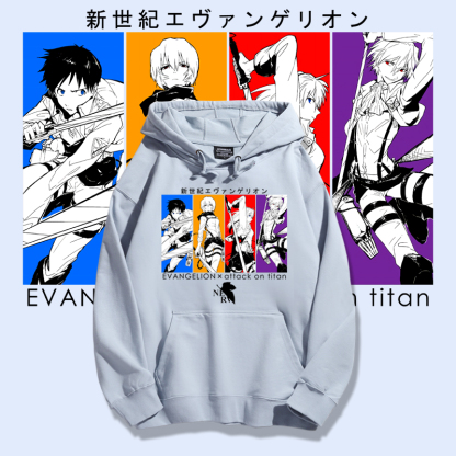 新世紀福音戰士 2025秋冬新款 親子情侶男女連帽衛衣-ZUIHANG SHOP