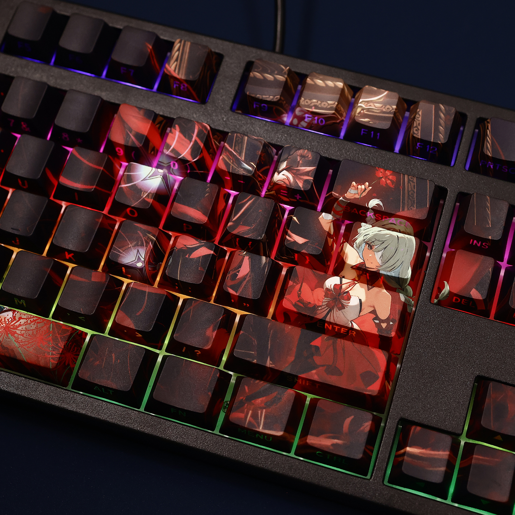 鳴潮 弗洛洛 108鍵 標準配列 衛星軸鍵帽-ZUIHANG SHOP