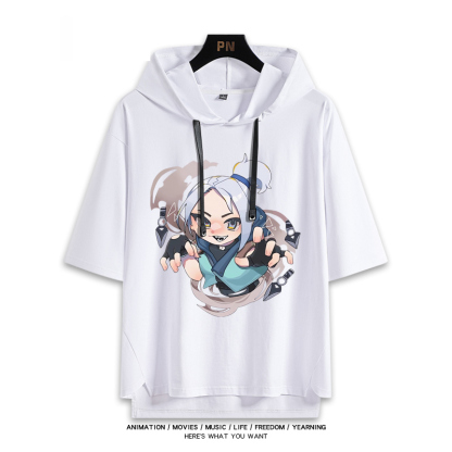 無畏契約VALORANT 連帽短袖T恤-ZUIHANG SHOP