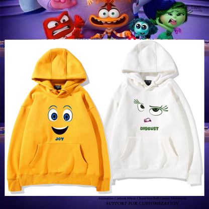 腦筋急轉彎新款 親子情侶男女款連帽衛衣-ZUIHANG SHOP